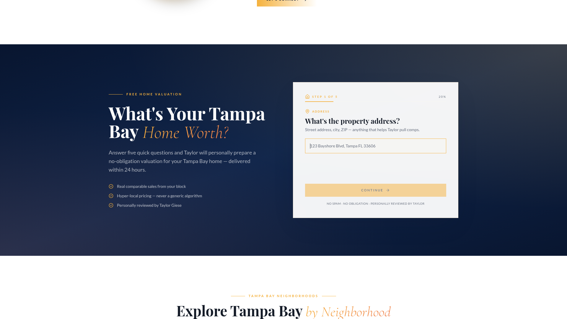 Tampa Bay Dream Home